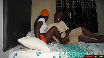 Nasty stepsister driving a big dick