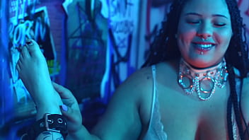 Lesbian tickling feet