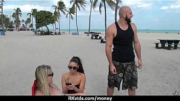 Sexy wild chick gets paid to fuck 1