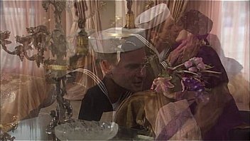 Slutty blonde in stockings fucks horny hunk in a bar