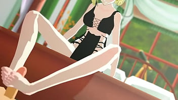 Dragon ball z foot licking