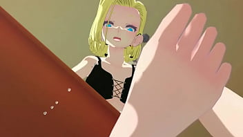 Dragon ball z foot licking