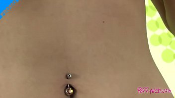 Busty blonde jada plays with lube