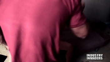 Big titty white milf fucks her buff handyman after her work shift