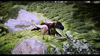 3d outdoor jungle sex