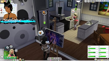 Sims 4 going on dates random threesome and getting a job