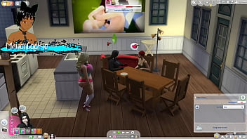 Sims 4 going on dates random threesome and getting a job