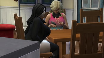 Sims 4 going on dates random threesome and getting a job