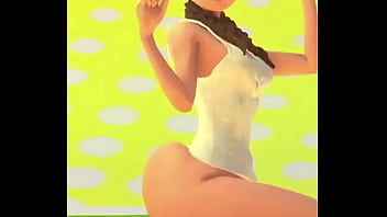 Gina's big thick ass bouncing in the studio