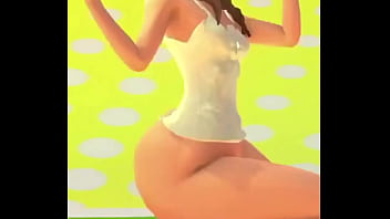 Gina's big thick ass bouncing in the studio