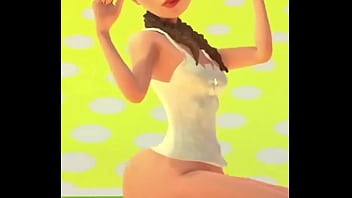 Gina's big thick ass bouncing in the studio