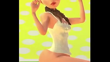 Gina's big thick ass bouncing in the studio