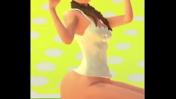 Gina's big thick ass bouncing in the studio