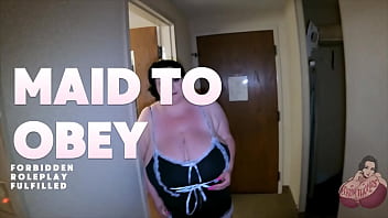 Bbw maid sucks and titty fucks guest Bbw maid sucks and titty fucks guest