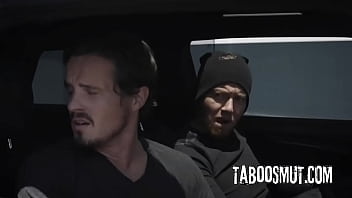 Blonde maid fucked by two burglars