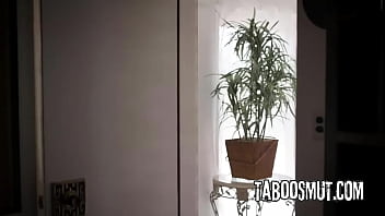 Blonde maid fucked by two burglars