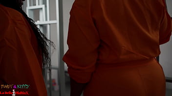 Two slutty inmates use bbc to get bred