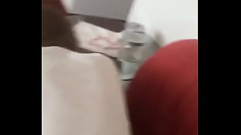 Fucked from behind with her bf watching