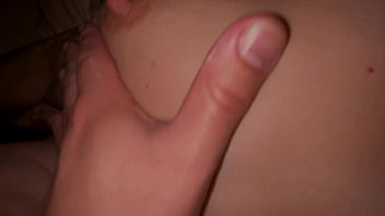 Very stylish teen asked the massager to make some quality close up videos of her pussy and big nipples