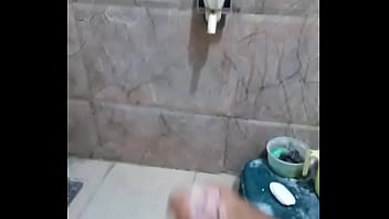 Woke up with a hard cock today rushed to the bathroom