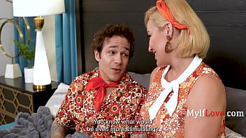 Milf outraged by sudden script change to explicit step son scene on live tv