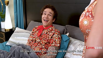 Milf outraged by sudden script change to explicit step son scene on live tv