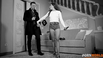 Sucking her smuggler