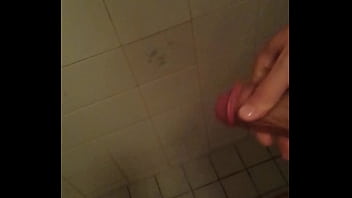 Masturbating in shower