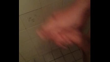 Masturbating in shower