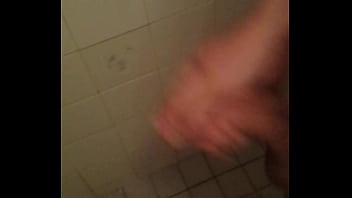 Masturbating in shower