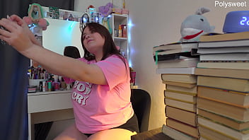 Russian actress shoots solo backstage video Russian actress shoots solo backstage video