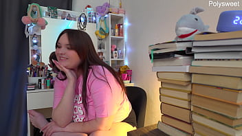 Russian actress shoots solo backstage video