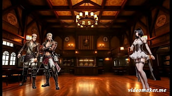 The titan killer mikasa ackerman wearing very attractive dress at the ball will find an alternative to eren The titan killer mikasa ackerman wearing very attractive dress at the ball will find an alternative to eren
