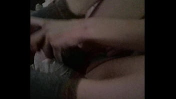 Farabell enjoys herself with dildo