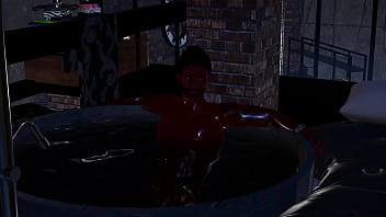 Nerdy redhead in interracial action