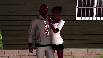 Nerdy redhead in interracial action