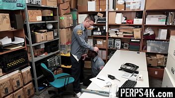 Senior Loss Prevention Officer's Unorthodox Methods Lead To A Hardcore And Intimate Encounter With A Young Security Guard Perps4k thumbnail