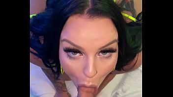 Payton preslee can't resist swallowing cum