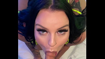 Payton preslee can't resist swallowing cum