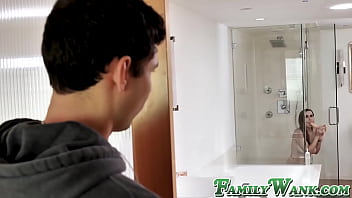 Stepsister facialized by stepbros cock Stepsister facialized by stepbros cock