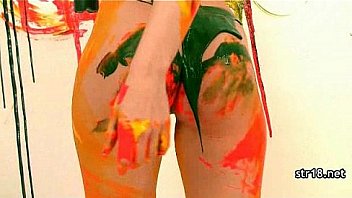 Sexy teeager girl tease lucky dude to fuck her horny wetty