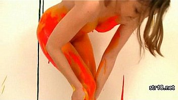 Sexy teeager girl tease lucky dude to fuck her horny wetty