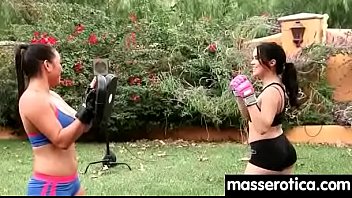 Petite girl gives big boobs lesbian an orgasm to remember 22