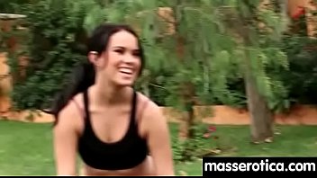 Petite girl gives big boobs lesbian an orgasm to remember 22