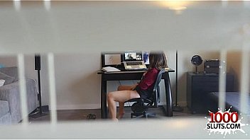 Big tits girl blowjob with cumshot