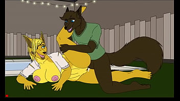 Lonley wolf finds some more fun at the hotel