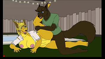 Lonley wolf finds some more fun at the hotel