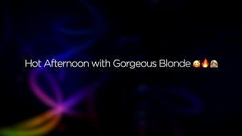 Curvy blonde pornstar bunny madison trying on big dick