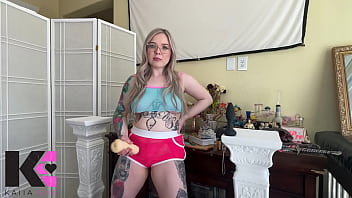 Horny gooner programming to handhump plug & pump for goddess