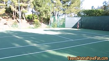 Streaking teen lez taste